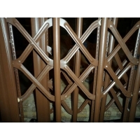 百德防盗网(纯白中花)产品图片与相册 - 河南百德活动防护门窗